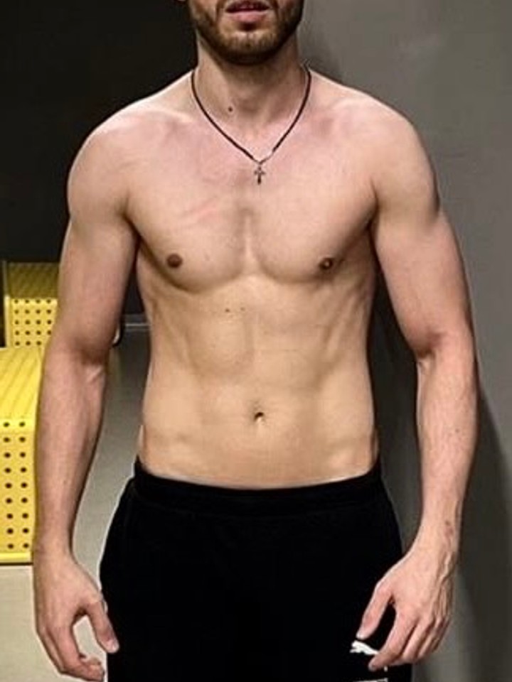 After photo of Łukasz Sierawski