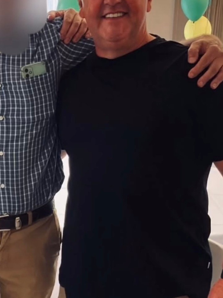 After photo of Andy Roche